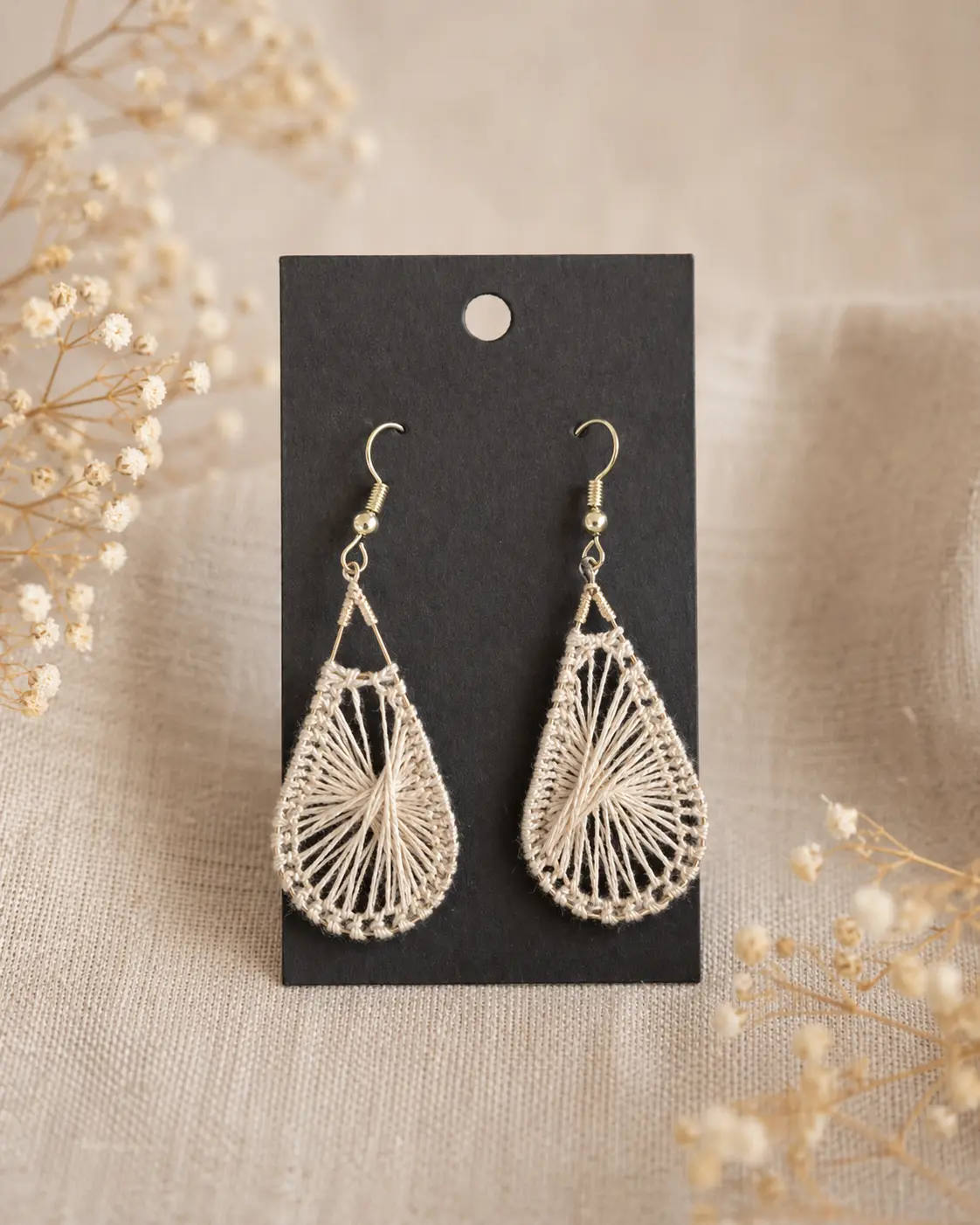 Boucles d'oreilles goutte d'eau